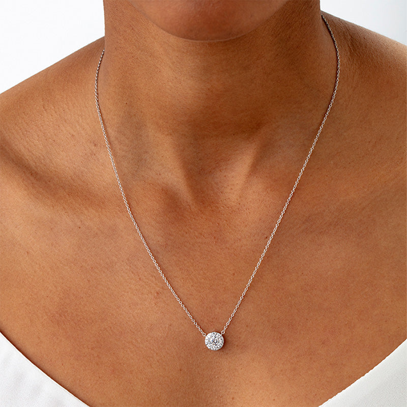 Mémoire Everyday Bouquet White Gold Diamond Pendant