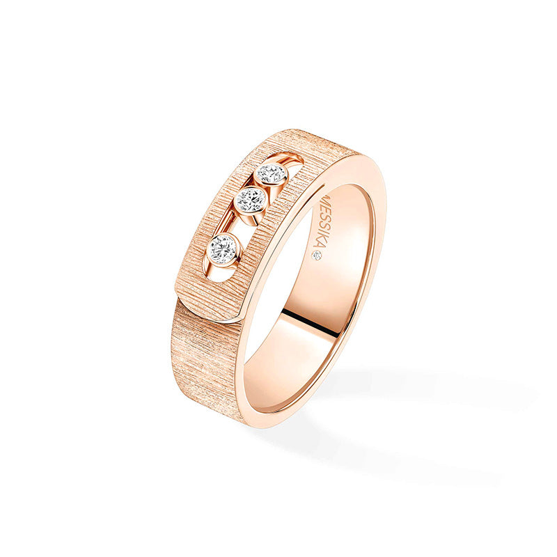 Messika Move Noa Ciselé Rose Gold Ring