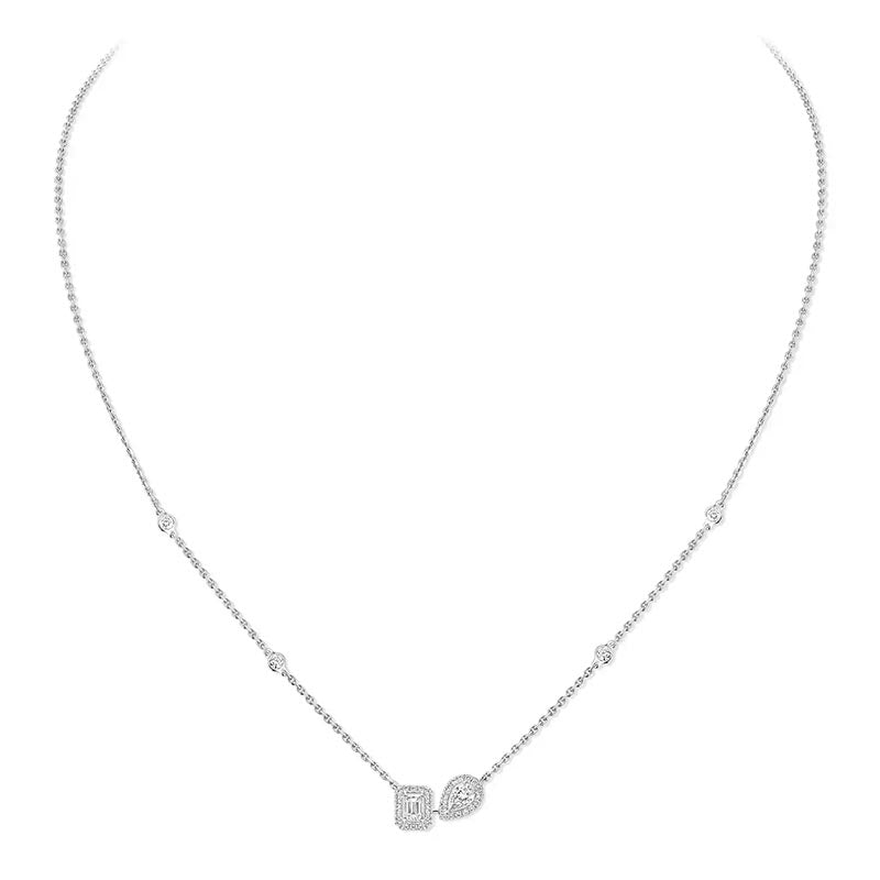 Messika My Twin Toi & Moi White Gold Diamond Pendant