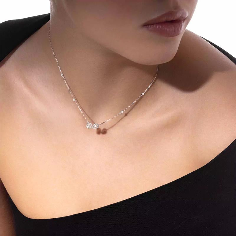 Messika My Twin Toi & Moi White Gold Diamond Pendant