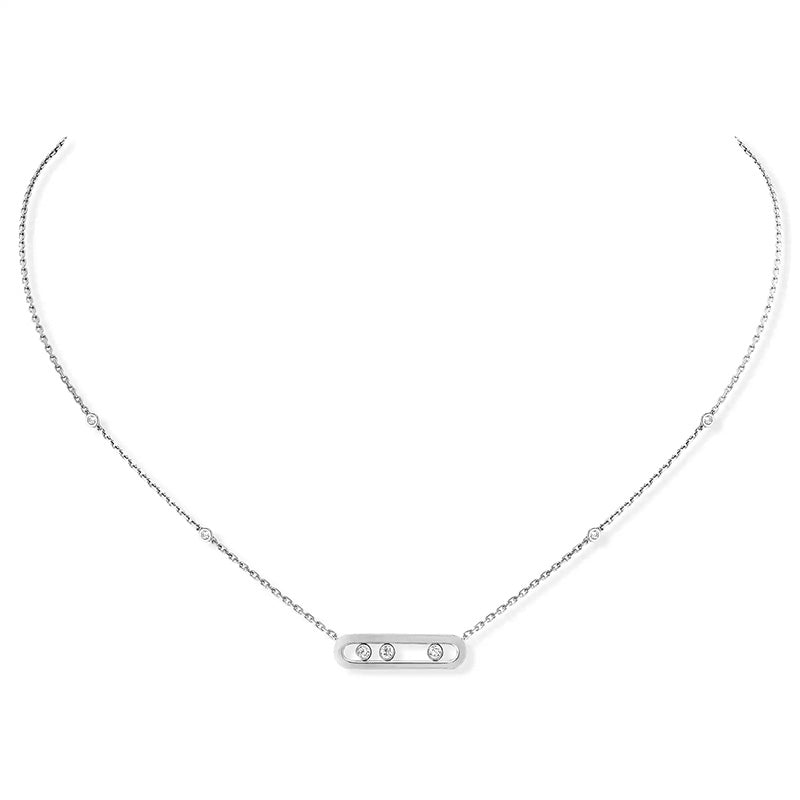 Messika Baby Move White Gold Diamond Necklace