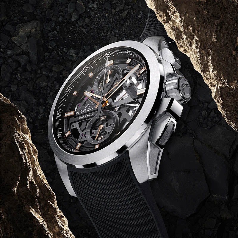 Norqain Independence Skeleton Chrono 42 N3200.40S01.B01.R01