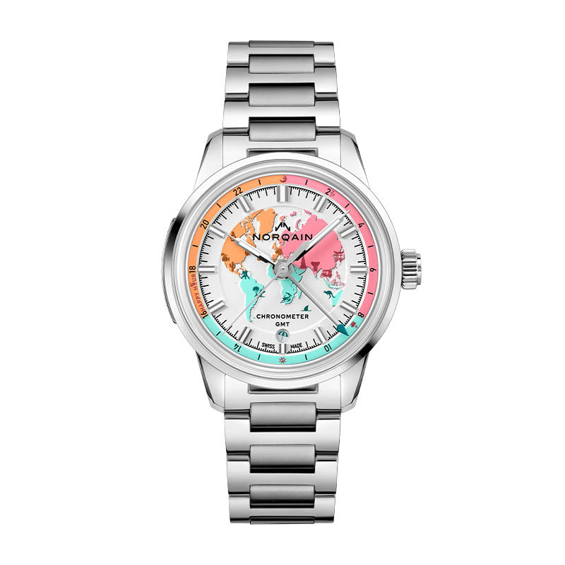 Norqain Limited Edition Enjoy Life "Holiday" Freedom GMT 40 N2100.22S02.W01.S01