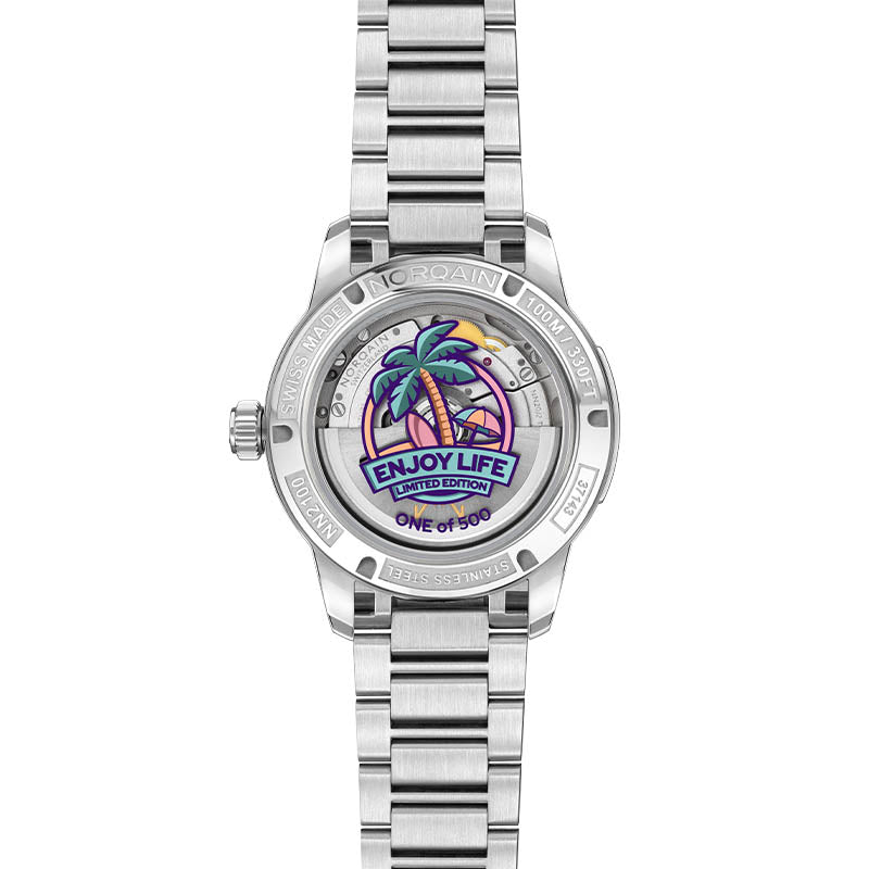Norqain Limited Edition Enjoy Life "Holiday" Freedom GMT 40 N2100.22S02.W01.S01