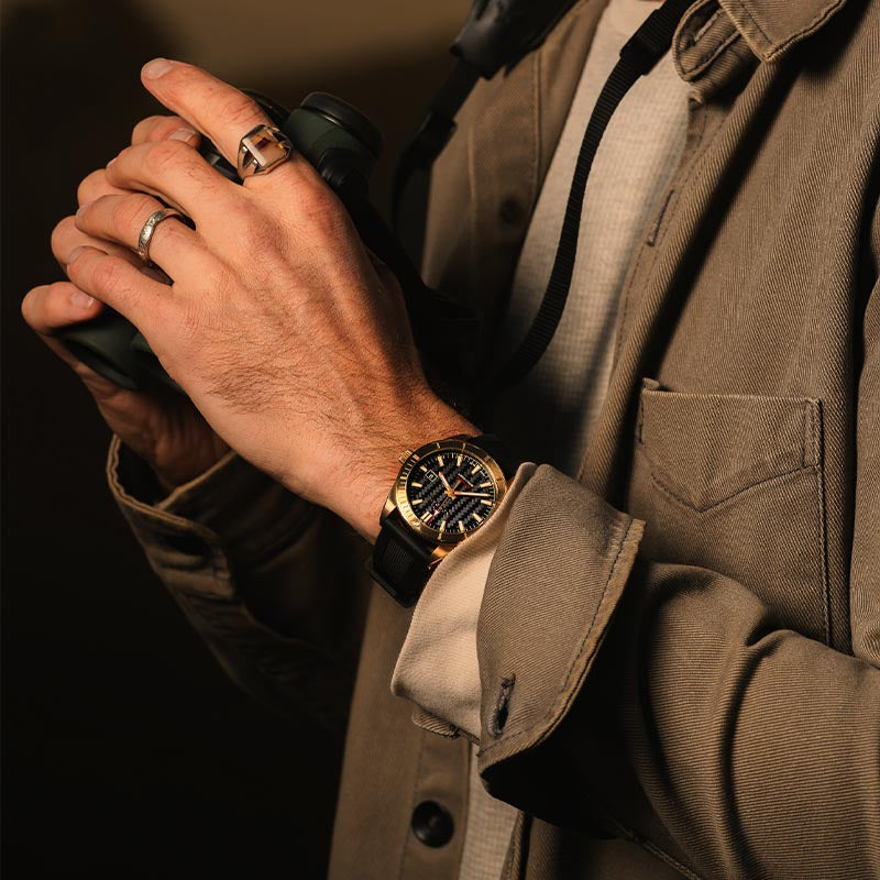 Norqain Adventure Sport 42 "Golden Hour" Chronometer Limited Edition N1000.08Z02.B01.R01