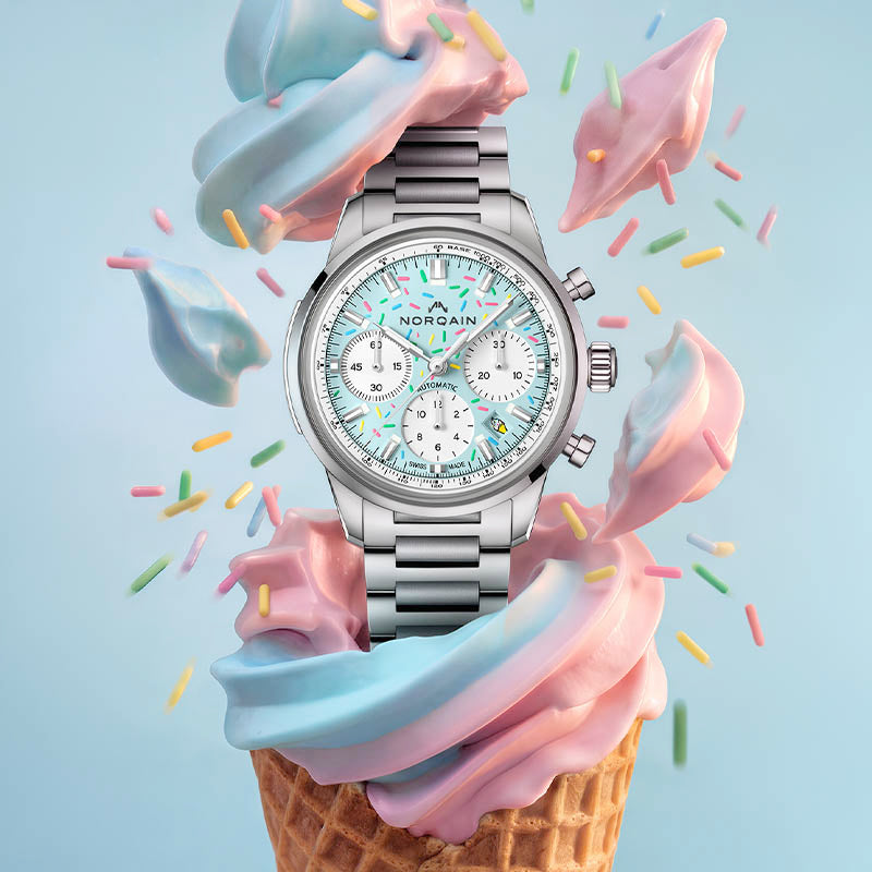 Norqain Special Edition Enjoy Life "Sprinkles" Freedom Chrono 40 N2201.19S04.A01.S01