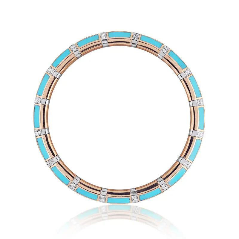 Picchiotti Bracelet 8158 P W Turq Side