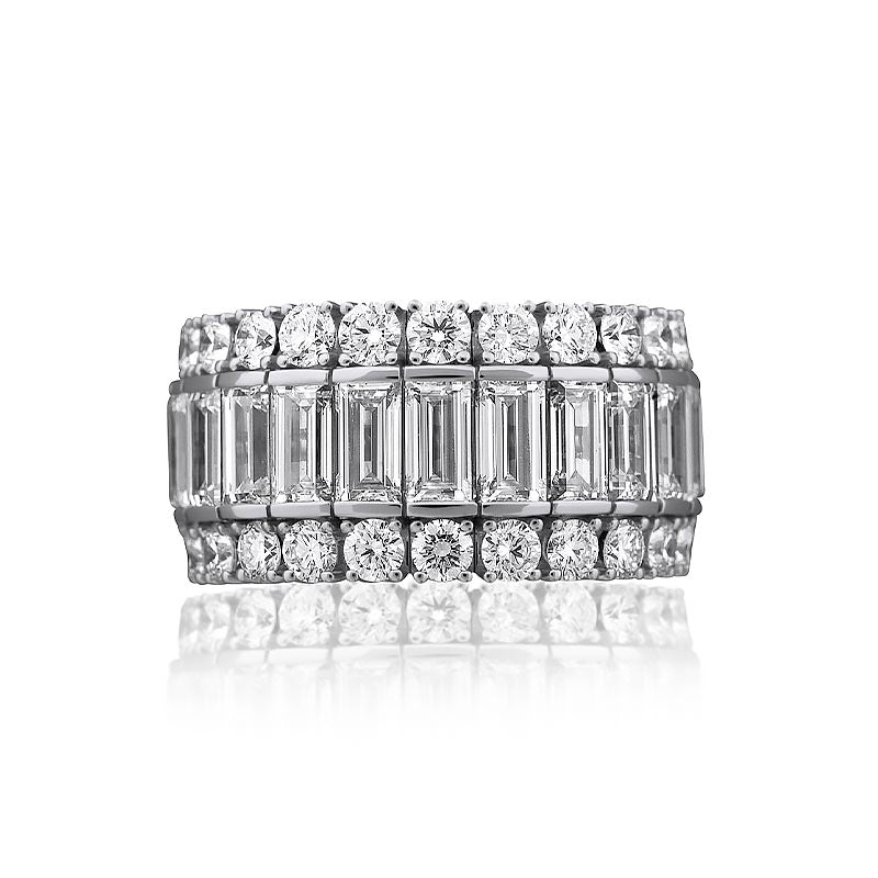 Picchiotti Xpandable ™ Platinum 12.4mm Diamond Ring