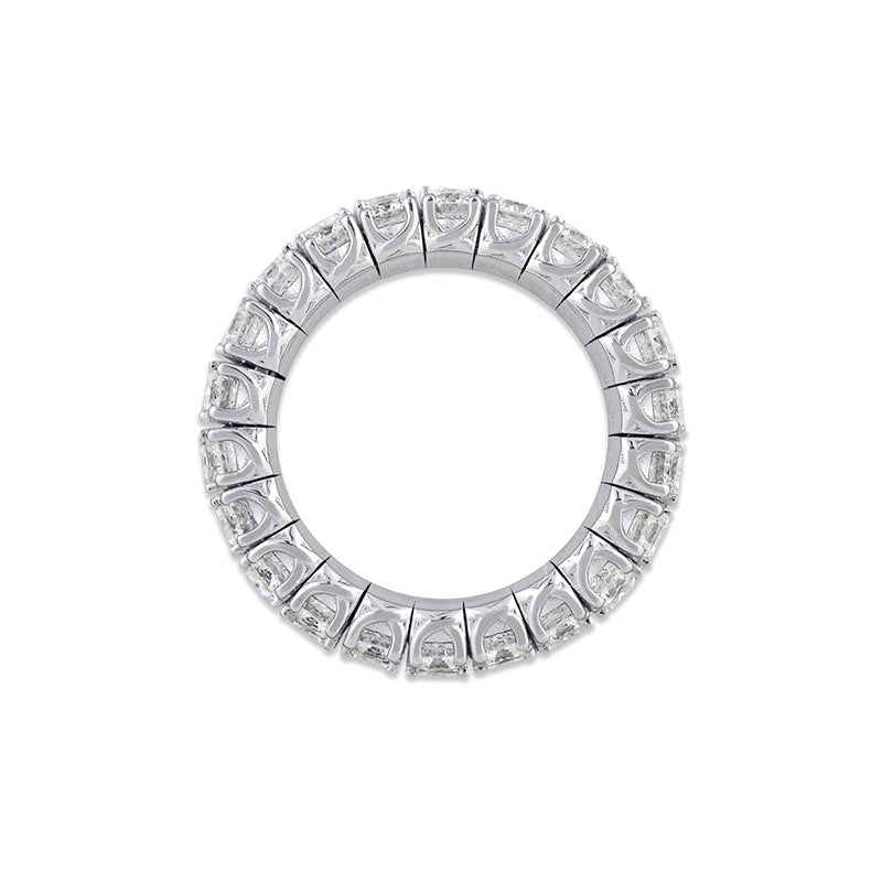 Picchiotti Xpandable ™ Platinum Emerald Cut Lover 12mm Diamond Ring
