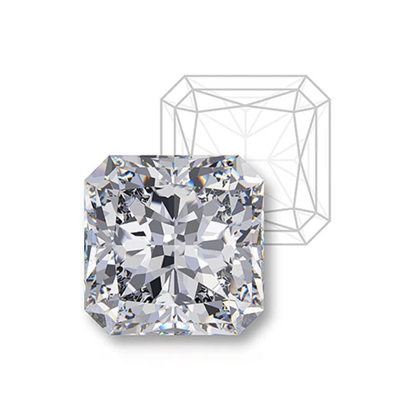 Radiant Cut Diamond Knar Jewellery