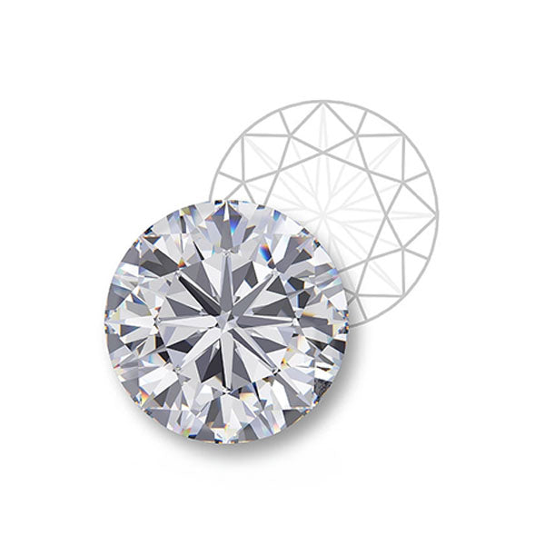 Round Briiliant Cut Diamond Knar Jewellery
