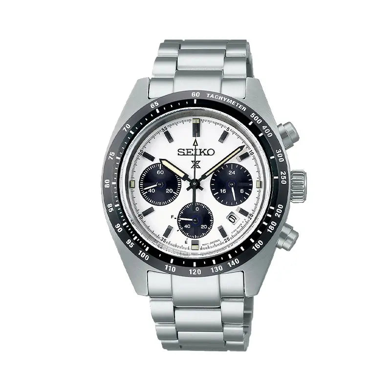 Seiko solar chronograph black online