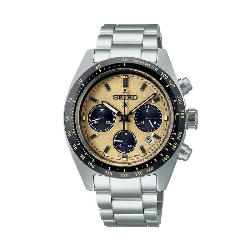 Seiko yellow chronograph online