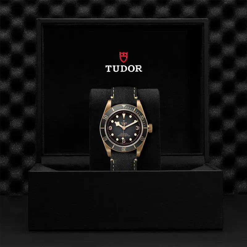 TUDOR BLACK BAY BRONZE 79250BA CALFBLA 1