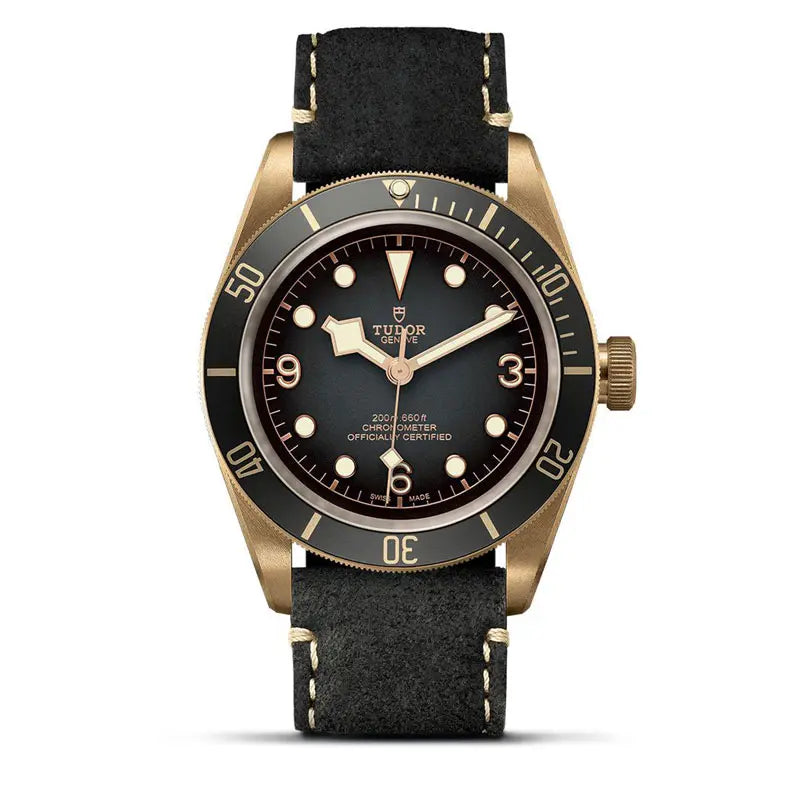 TUDOR BLACK BAY BRONZE 79250BA CALFBLA HERO