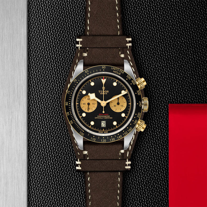 TUDOR BLACK BAY CHRONO SG 79363N CALFBRO 2
