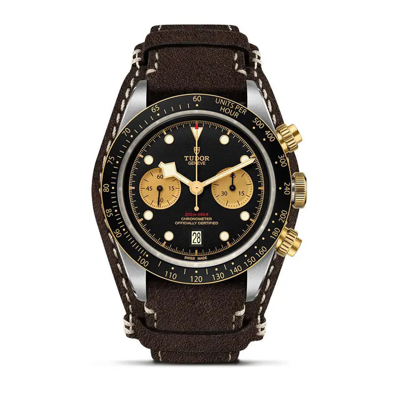 TUDOR BLACK BAY CHRONO SG 79363N CALFBRO HERO