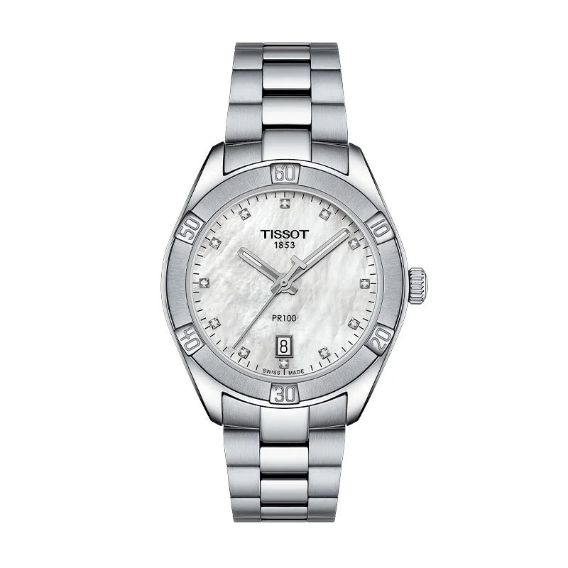 Tissot pr 100 stainless steel hotsell