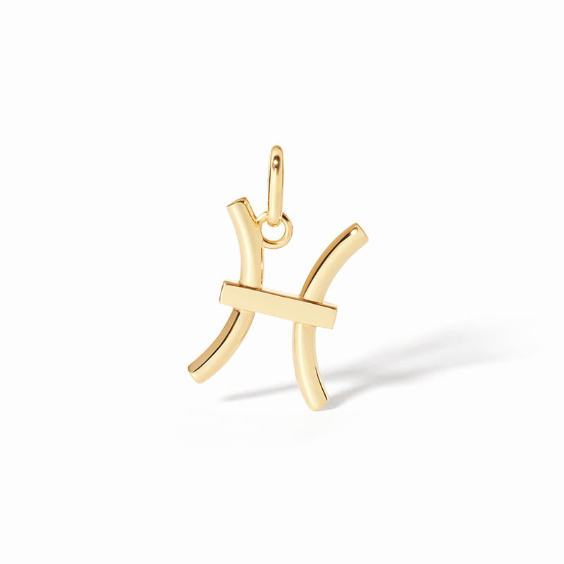 dihn van Yellow Gold Small Pisces Pendant
