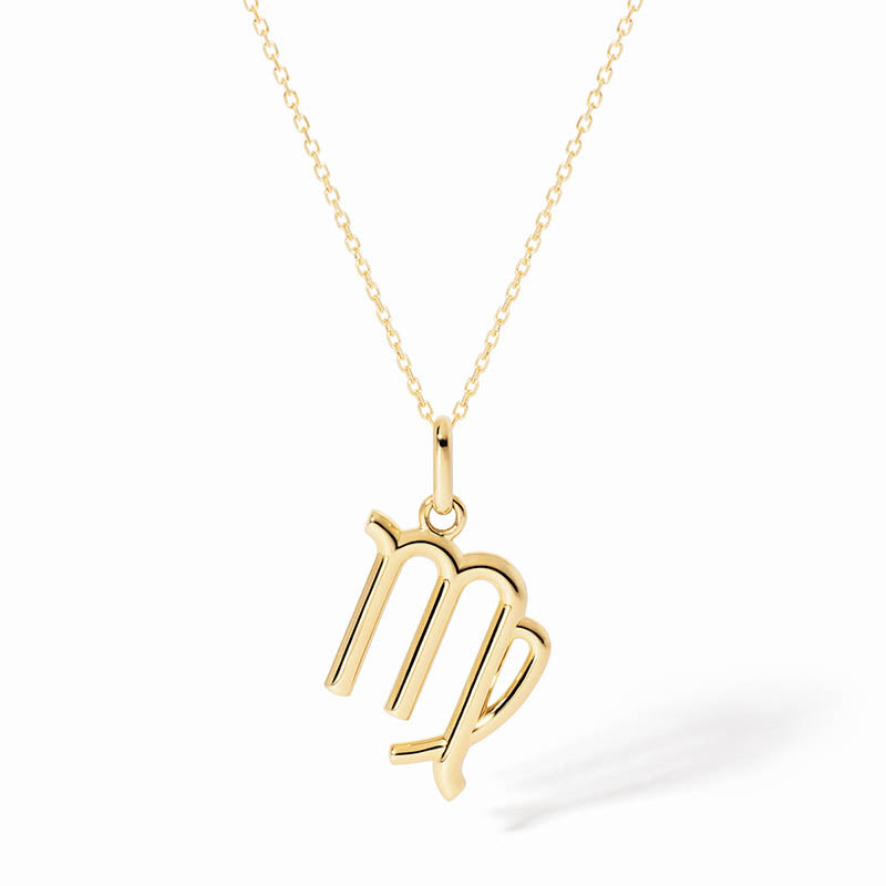 dihn van Yellow Gold Small Virgo Pendant