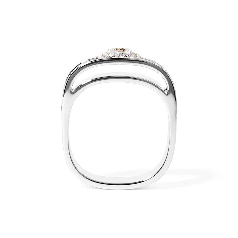 dinh van Capucine White Gold Diamond Ring