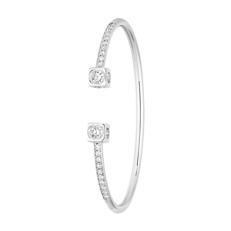 dinh van Le Cube Diamant bangle DVN00090Style No 308712 17cm