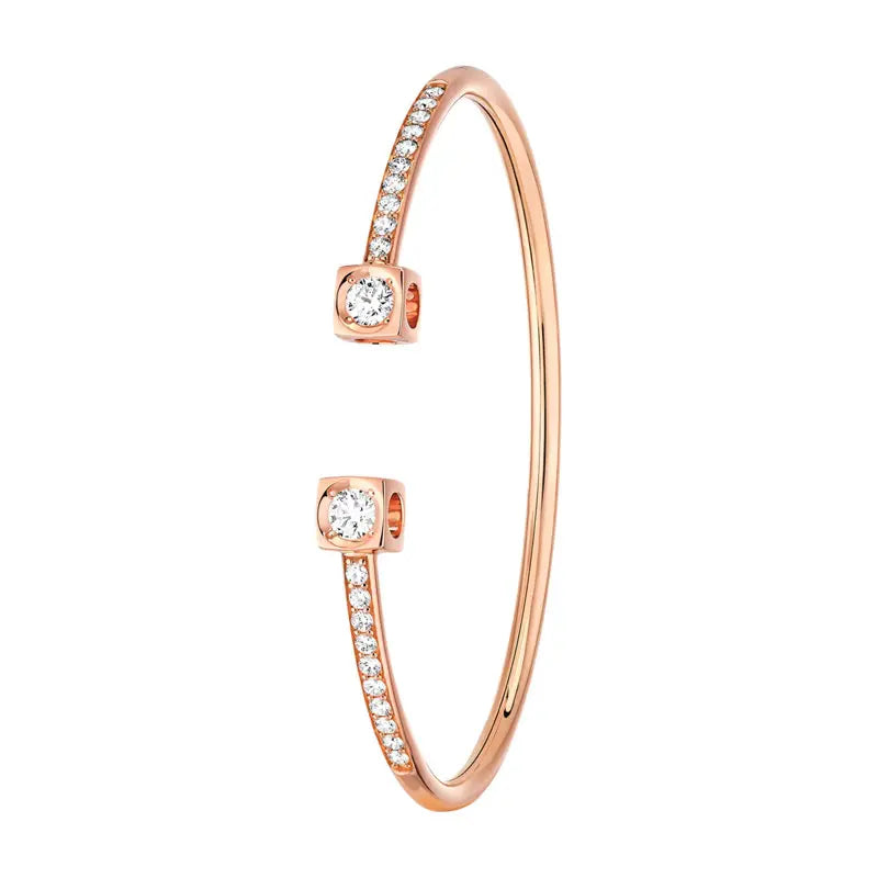 dinh van Le Cube Diamant bangle DVN00091Style No 308715 17cm