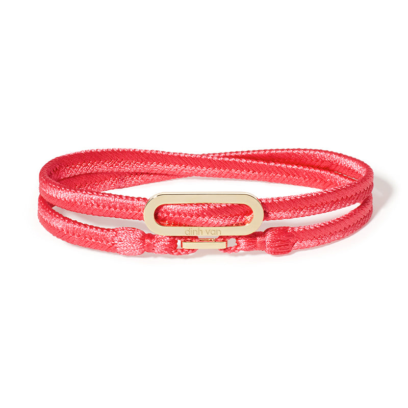 dinh van Maillion L Yellow Gold Bracelet Clasp