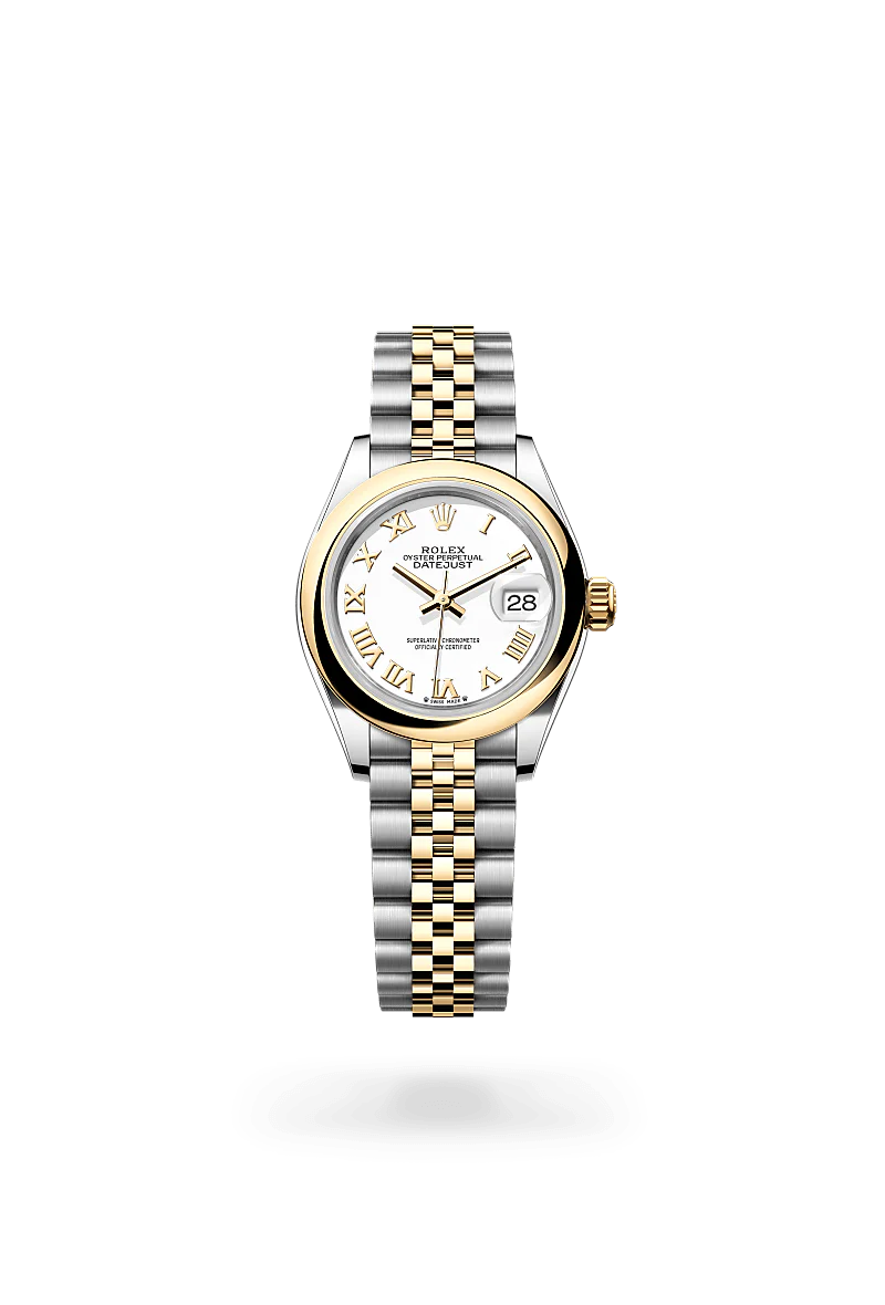 Rolex Lady Datejust in Yellow Rolesor combination of Oystersteel and yellow gold M279163 0023 Knar Jewellery