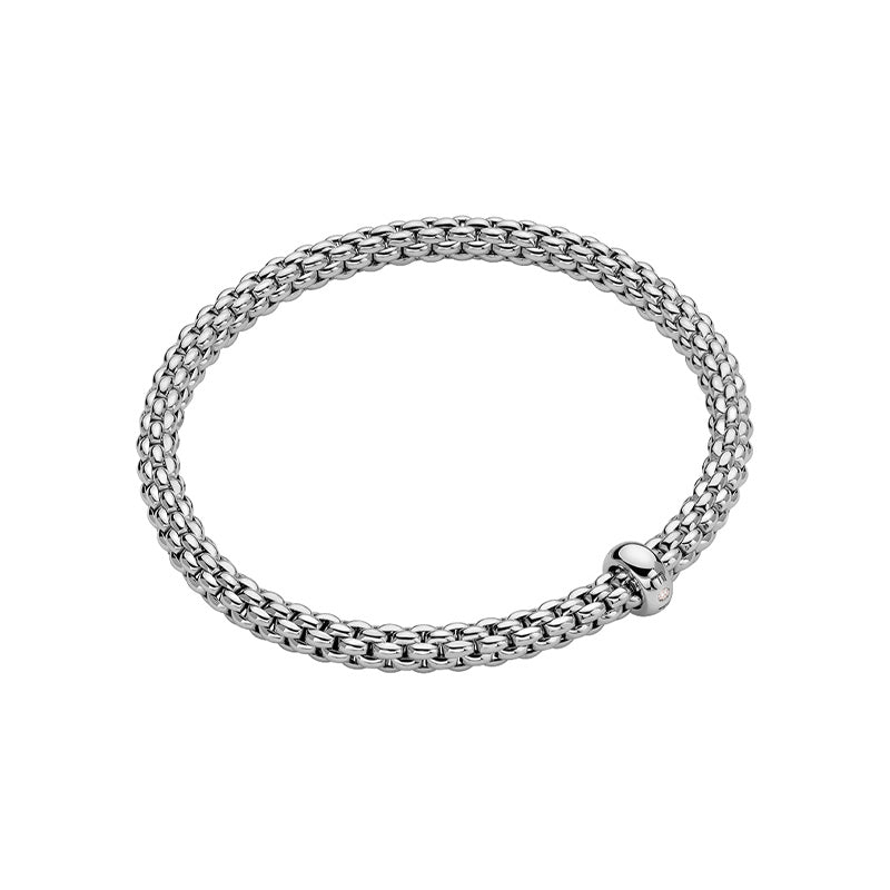 Fope Solo White Gold Bracelet