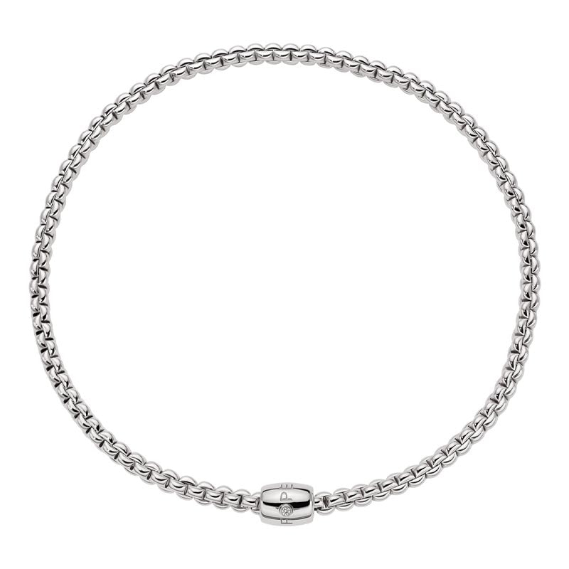 Fope Eka 5.5mm White Gold Necklace