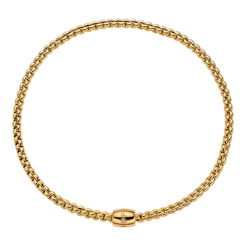 Fope Eka 5.5mm Yellow Gold Necklace