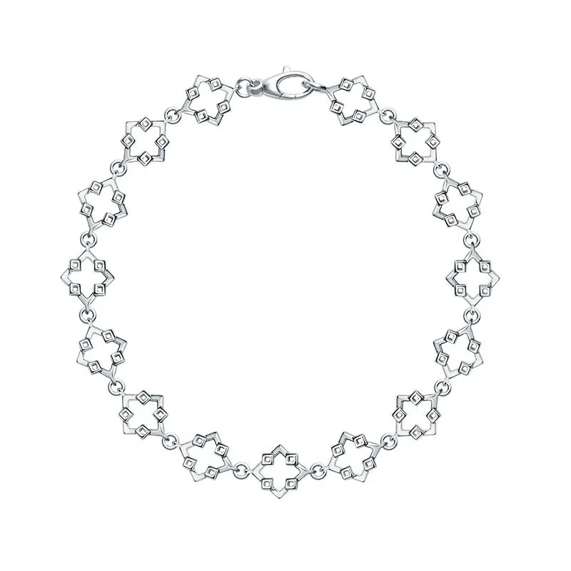 Birks Muse Sterling Silver Open Link Bracelet