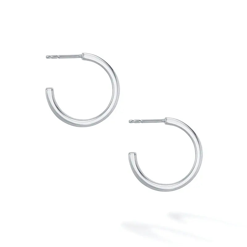 Birks Essentials Sterling Silver X-Small Bold Hoop Earrings