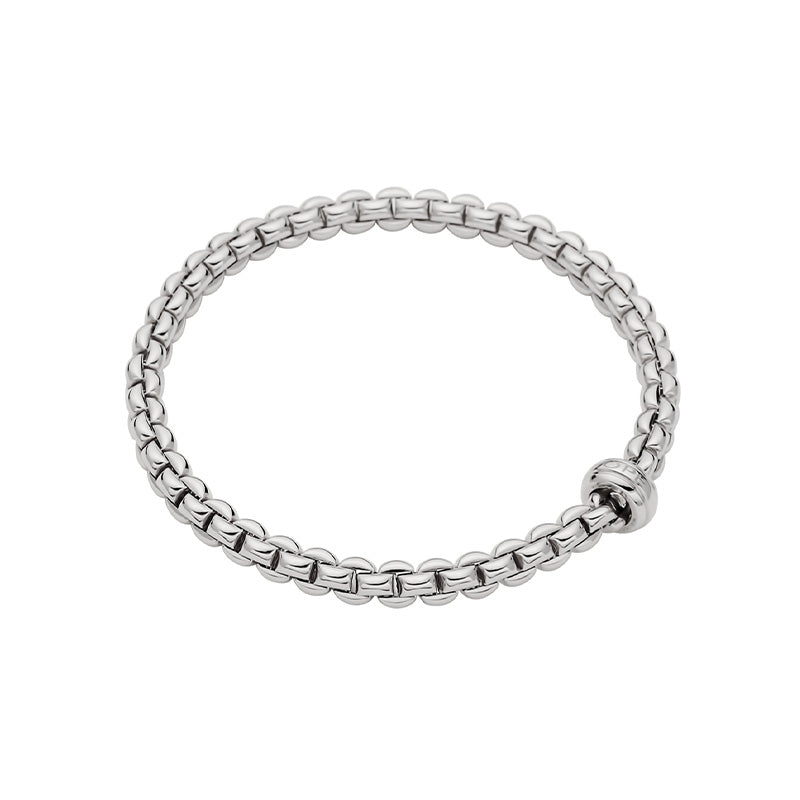 Fope White Gold Eka Bracelet