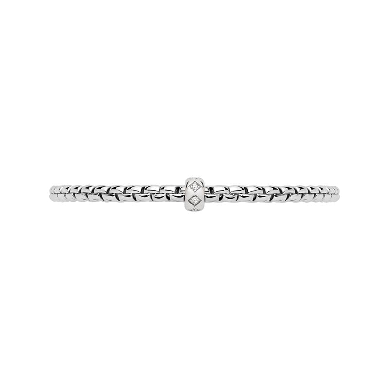 Fope Eka White Gold & Diamond Bracelet