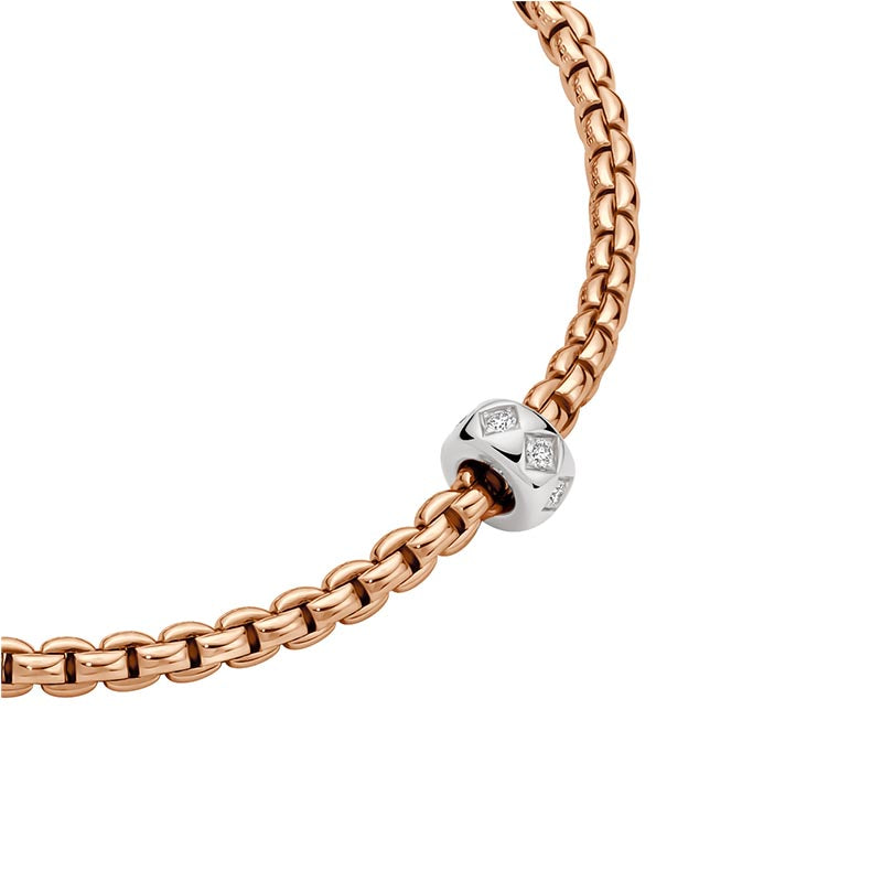 Fope Eka Rose Gold & Diamond Necklace