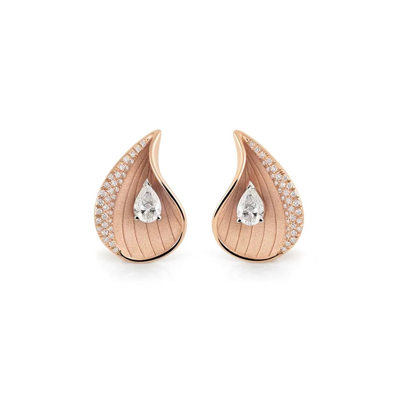 Annamaria Cammilli Natural Beige Prestige Diamond Earrings