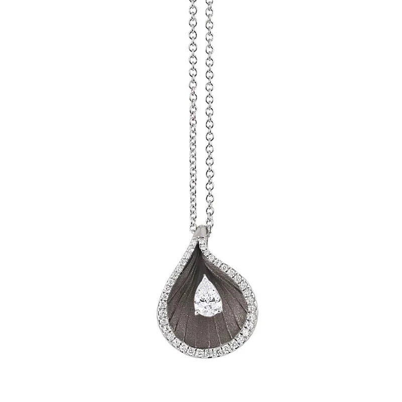 Annamaria Cammilli Black Lava Premiere Diamond Pendant