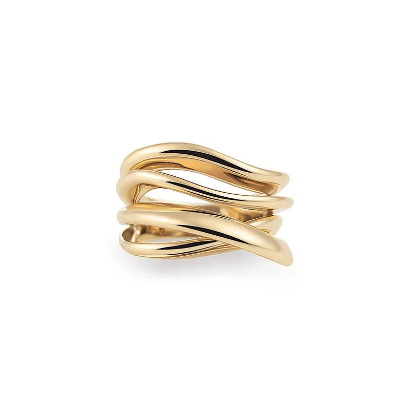 Annamaria Cammilli Yellow Sunrise 4-Row Firenze Lux Ring