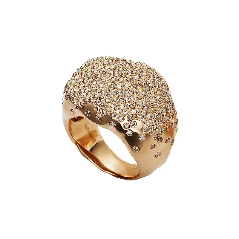 Antonini Rose Gold Diamond Ring