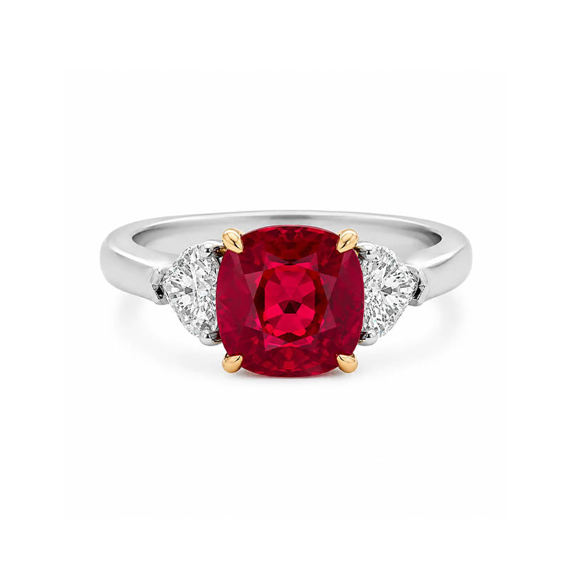 Bayco Magnificent Ruby & Diamond Ring