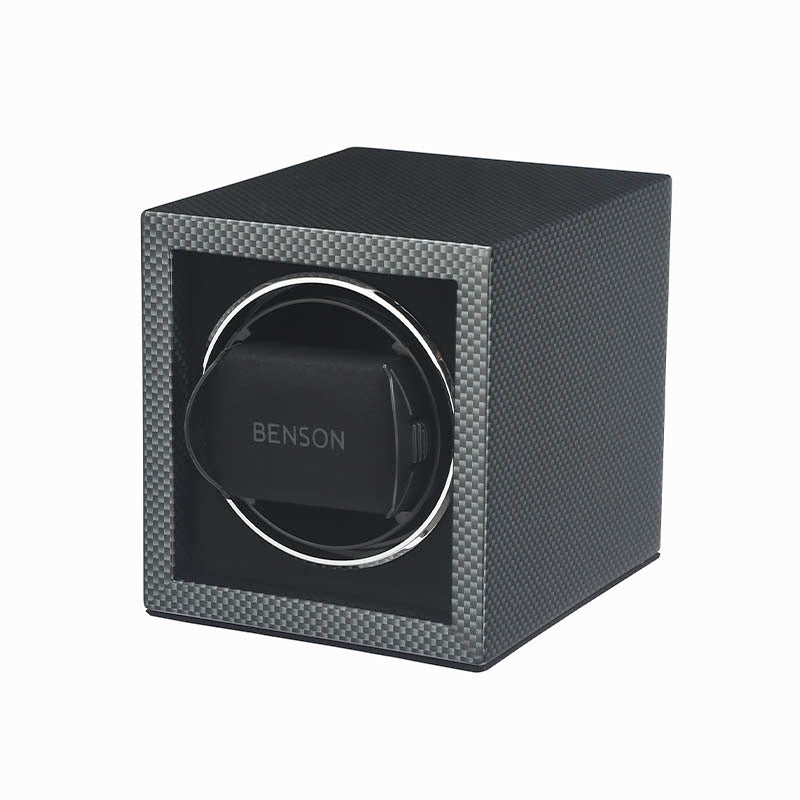 Benson Compact 1-Piece Watch Winder - Carbon