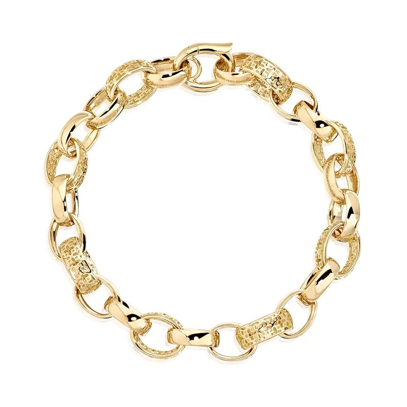 Birks 450010480314 Birks Muse Yellow Gold Link Bracelet