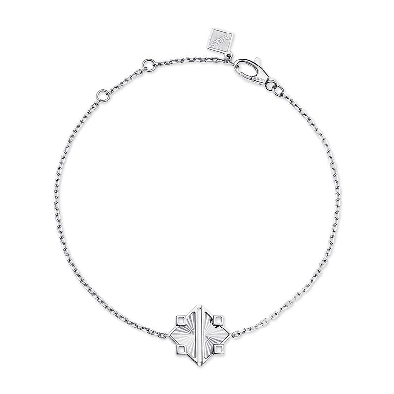 Birks Muse Guilloché Sterling Silver Bracelet