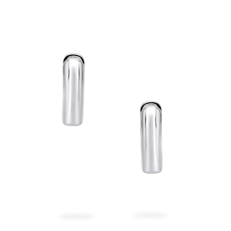 Birks Essentials Sterling Silver U-Shape Hoop Earrings