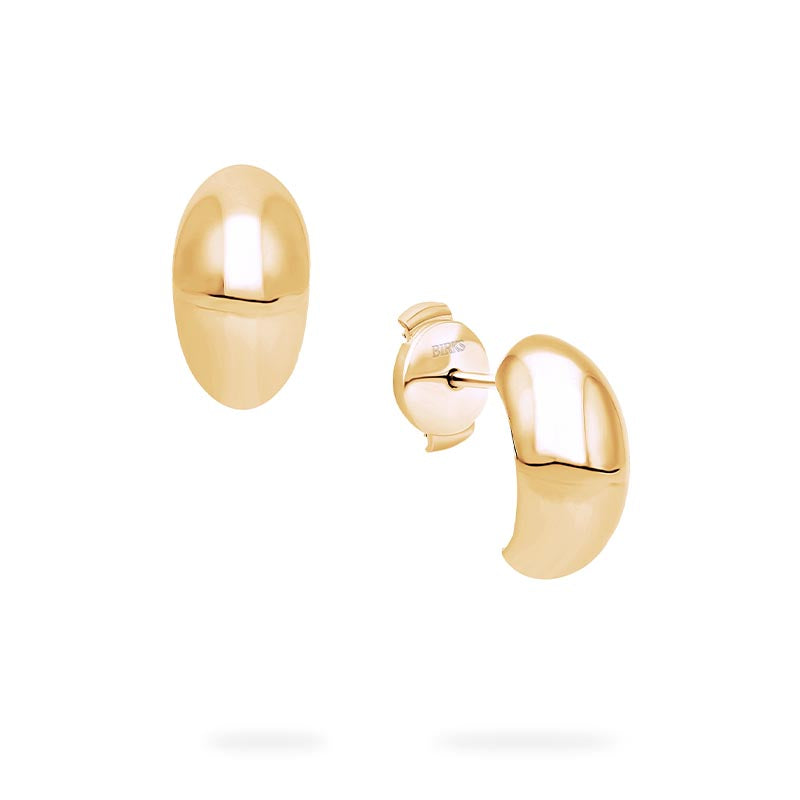 Birks Essentials Yellow Gold Bombe Earrings