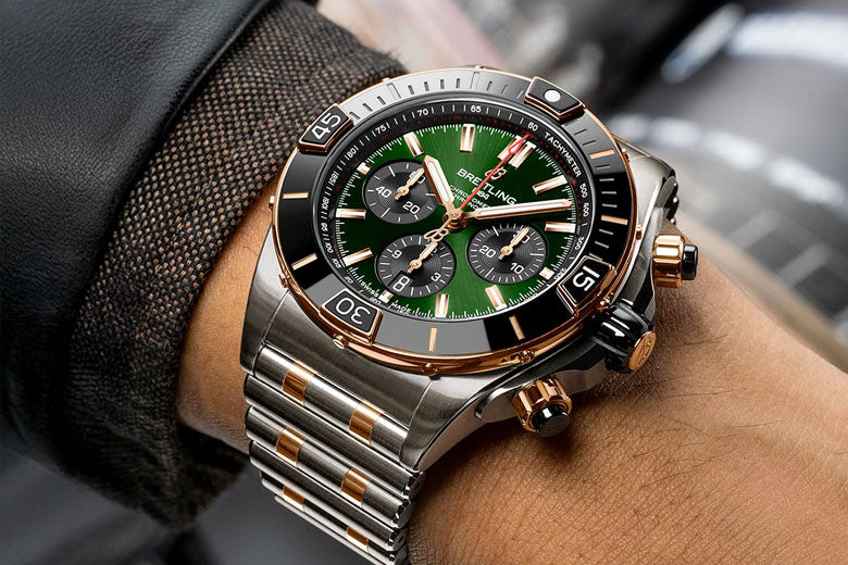 Breitling Green Dial Watches Cllection