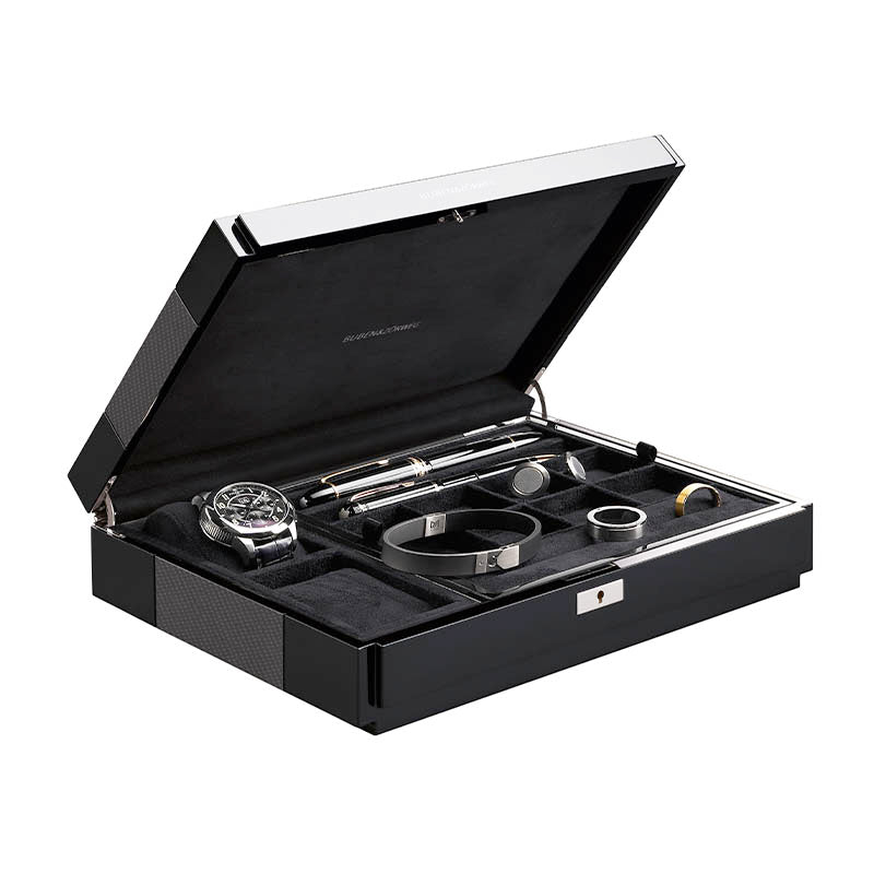 Buben & Zorweg Vantage Carbon Inlay Gentleman Case