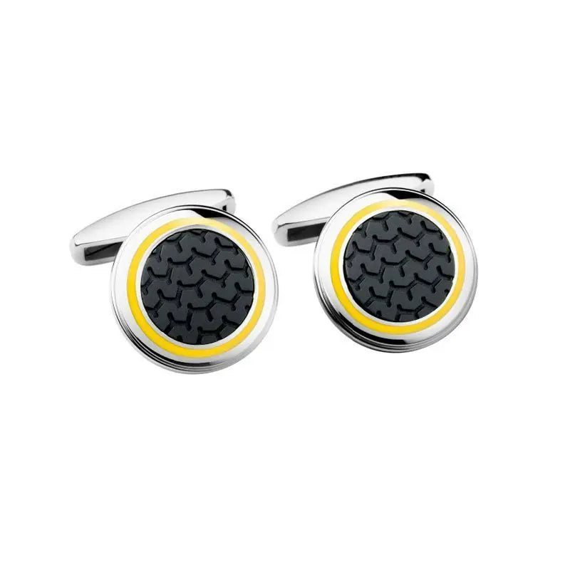 CHP01020 Chopard Mille Miglia Yellow Cufflinks